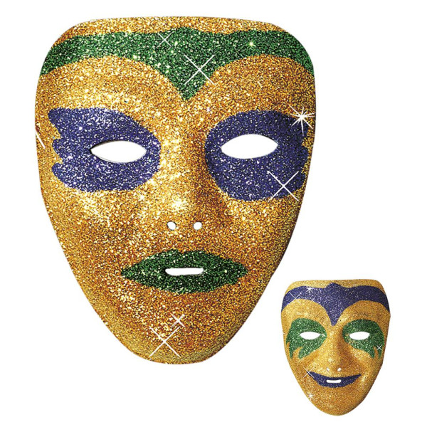 Máscara de Venecia con Purpurina Varios Modelos para Adulto