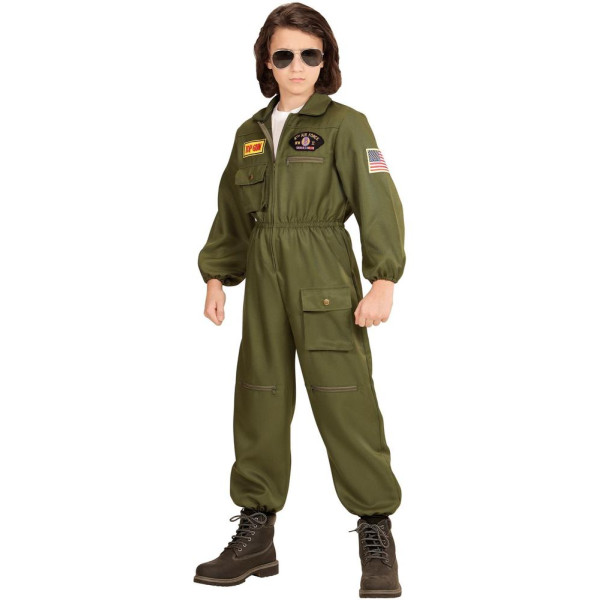Disfraz de Piloto de Jet de Combate Infantil