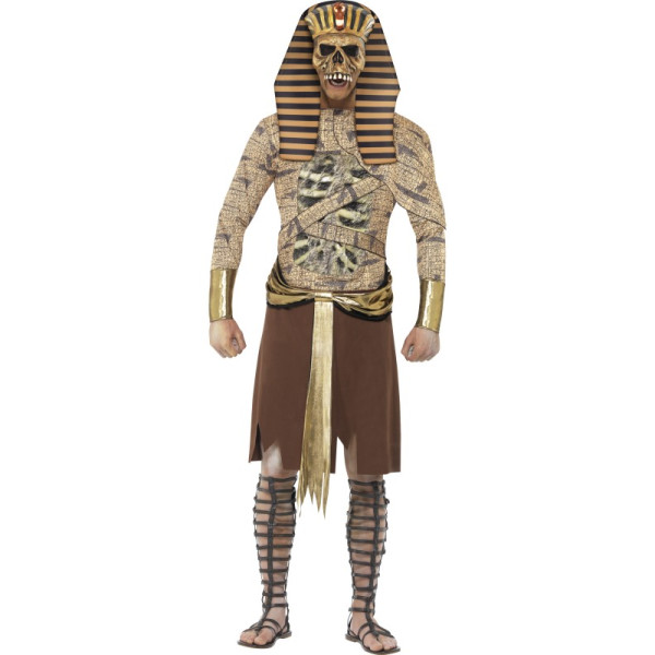 Disfraz de Faraón Zombi para Adulto