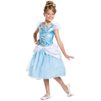 Disfraz de Cenicienta Deluxe Infantil