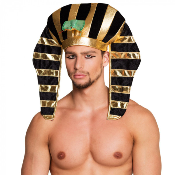 Tocado de Faraón Tutankhamun para Adulto