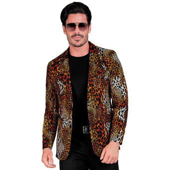 Chaqueta de Leopardo para Adulto