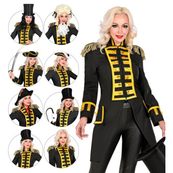 Frac de Desfile de color Negro para Adulto