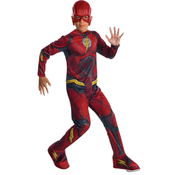 Disfraz de Flash Clásico de La Liga de la Justicia Infantil