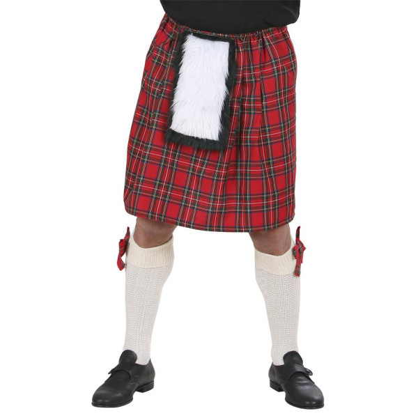 Falda de Escocés para Adulto