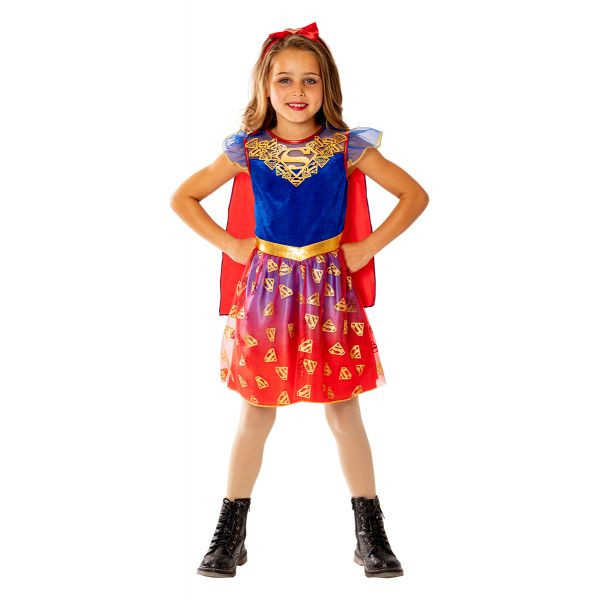Disfraz de Supergirl Deluxe Infantil