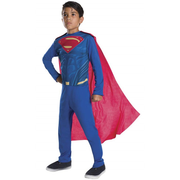 Disfraz de Superman de la Liga de la Justicia Infantil