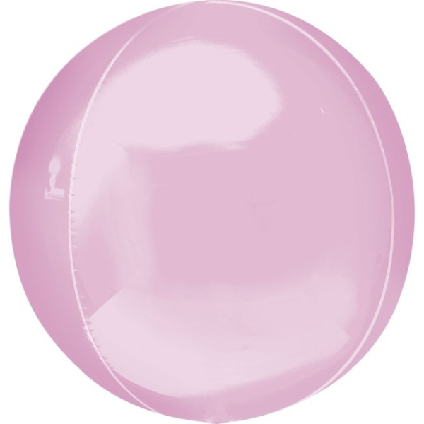 Globo Orbz de 40 Centímetros de color Rosa Pastel