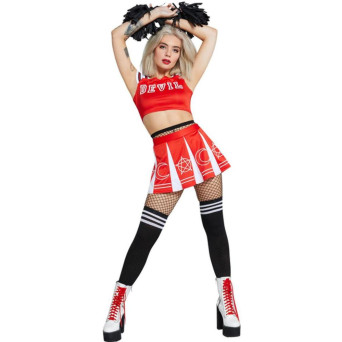 Disfraz de Animadora Diablo para Adulto