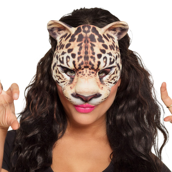 Máscara de Leopardo para Adulto
