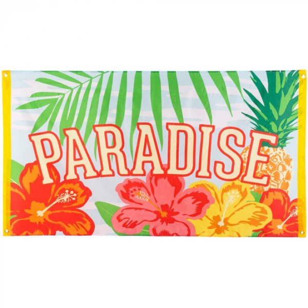 Banner de Paradise de 90 x 150 Centímetros