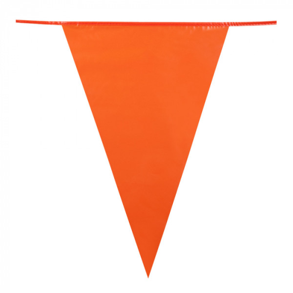 Guirnalda de Banderines de color Naranja de 10 Metros