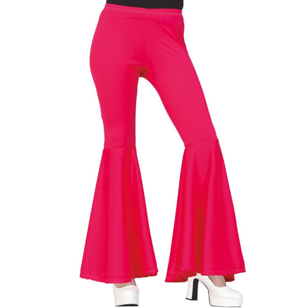 Pantalón de Campana de color Rosa para Adulto