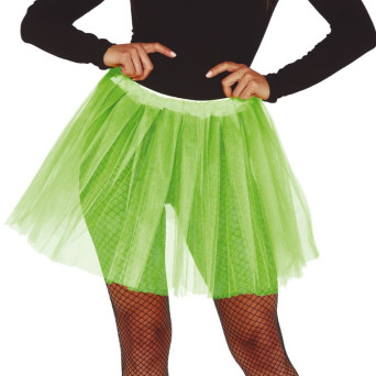 Tutú de color Verde Claro de 40 Centímetros para Adulto