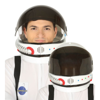 Casco de Astronauta de color Blanco para Adulto