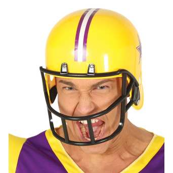 Casco de Fútbol Americano de color Amarillo para Adulto