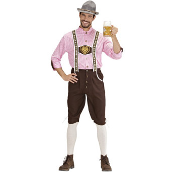 Disfraz de Bávaro de Oktoberfest para Adulto