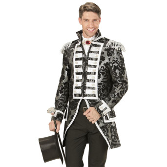 Frac de Desfile de color Plata para Adulto