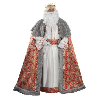 Disfraz de Rey Mago Melchor Deluxe para Adulto