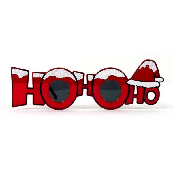 Gafas de Ho Ho Ho para Adulto