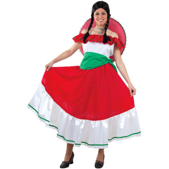 Disfraz de Mexicana para Adulto