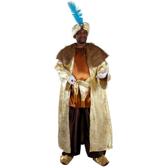 Disfraz de Rey Baltasar para Adulto