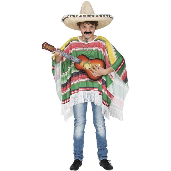 Poncho de Mexicano Infantil