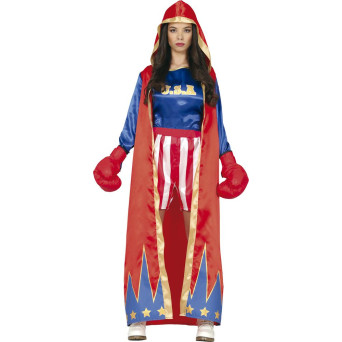 Disfraz de Boxeadora para Adulto