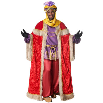 Disfraz de Rey Mago Baltasar para Adulto