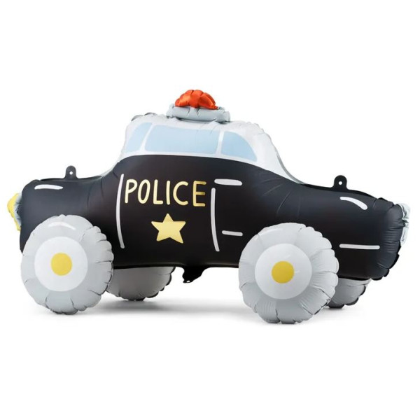 Globo Airloonz de Coche de Policía de 90 x 41 Centímetros