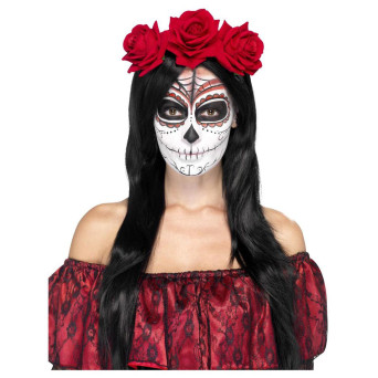 Diadema de Catrina del Día de los Muertos Mexicano