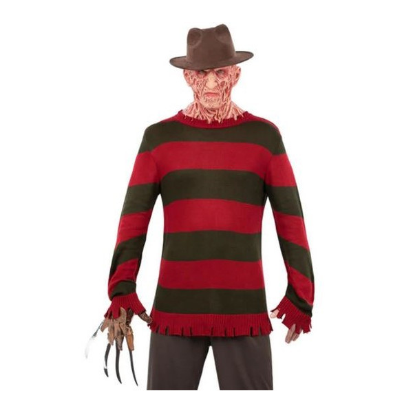 Jersey de Freddy Krueger de Pesadilla en Elm Street para Adulto