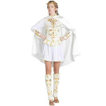 Disfraz de Cesar de color Blanco para Adulto