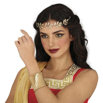 Brazalete de color Oro para Adulto