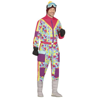 Disfraz de Esquiador de los años 80´s para Adulto