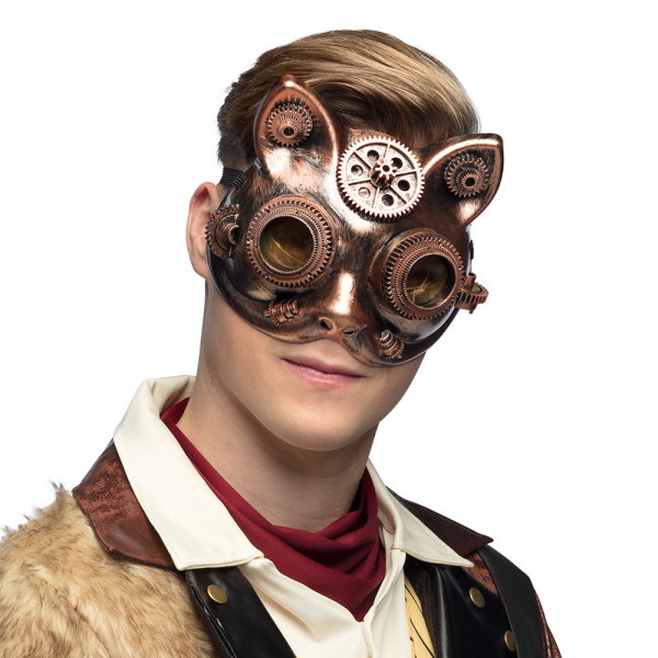 Máscara de Steampunk para Adulto