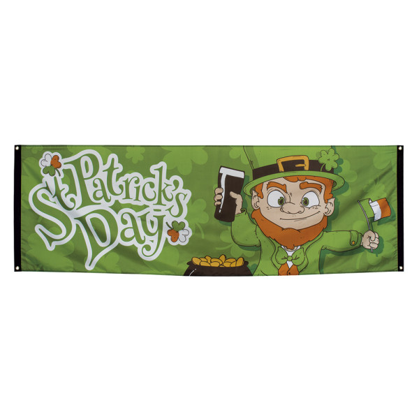 Banner de St Patrick´s Day de 74 x 220 Centímetros