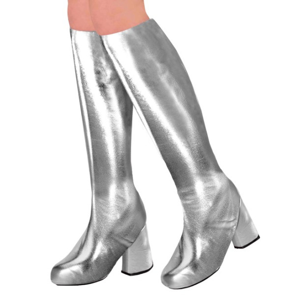 Cubrebotas de color Plata para Adulto