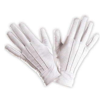Guantes de color Blanco para Adulto