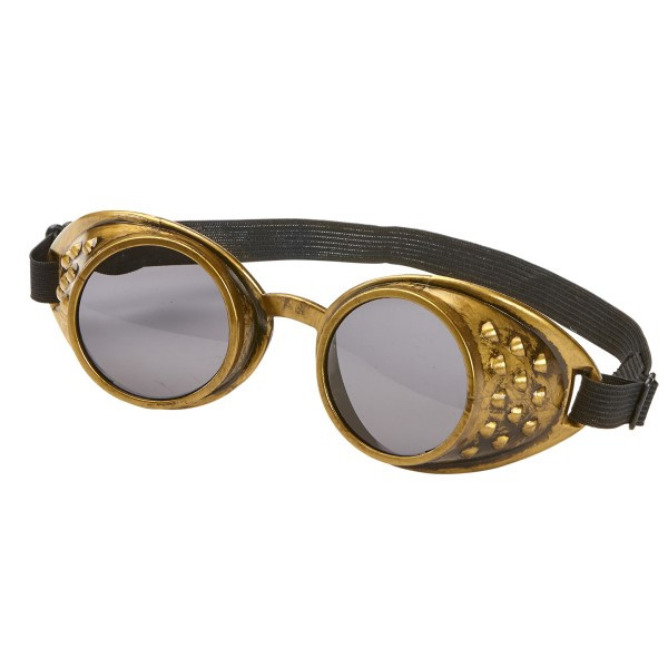 Gafas de Steampunk de color Bronce para Adulto