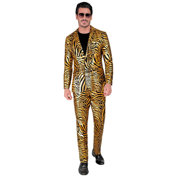 Traje de Tigre de color Oro para Adulto