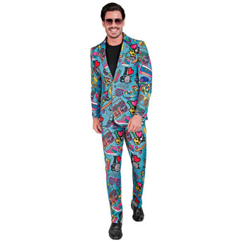 Traje de los años 80´s para Adulto