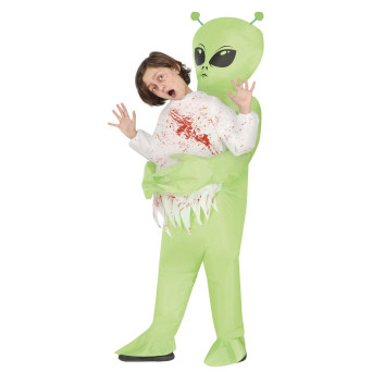 Disfraz de Alienígena Asesino Hinchable Infantil