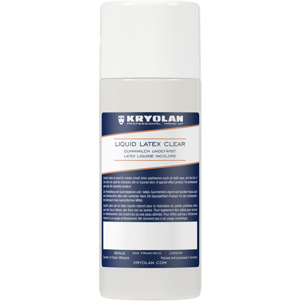 Látex Líquido Claro de 250 Mililitros de Kryolan