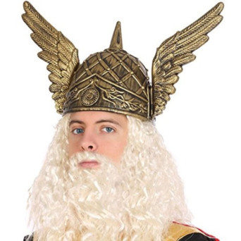 Casco de Vikingo con Alas para Adulto