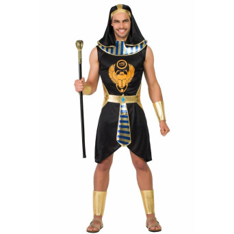 Disfraz de Egipcio de color Negro para Adulto