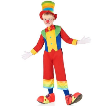 Disfraz de Payaso Micolor Infantil