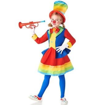 Disfraz de Payaso Micolor Infantil