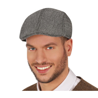 Boina Inglesa de color Gris para Adulto
