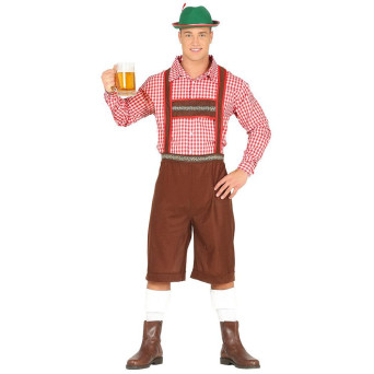 Disfraz de Bávaro de Oktoberfest para Adulto